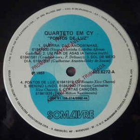 Quarteto Em Cy - Pontos De Luz