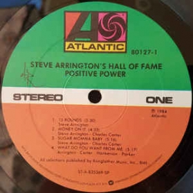 Steve Arrington's Hall Of Fame ‎- Positive Power
