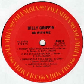 Billy Griffin ‎- Be With Me