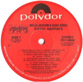 Millie Jackson and Isaac Hayes ‎- Royal Rappin's
