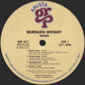Bernard Wright ‎- 'Nard