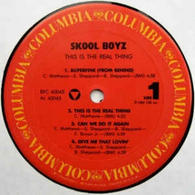 Skool Boyz ‎- This Is The Real Thing