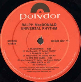 Ralph MacDonald ‎- Universal Rhythm