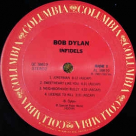 Bob Dylan ‎- Infidels