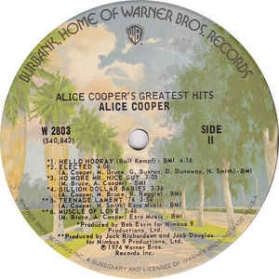 Alice Cooper ‎- Alice Cooper1s Greatest Hits