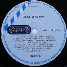 Various ‎- London Super Funk