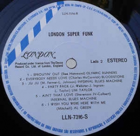 Various ‎- London Super Funk