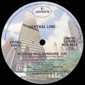 Central Line ‎- Walking Into Sunshine