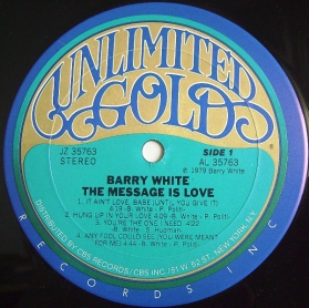 Barry White - The Message Is Love