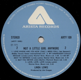 Linda Lewis - Not A Little Girl Anymore
