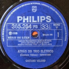 Caetano Veloso - Atrás Do Trio Elétrico / Torno A Repetir