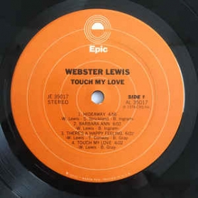 Webster Lewis - Touch My Love