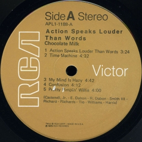 Chocolate Milk (2) - Action Speaks Louder Than Words