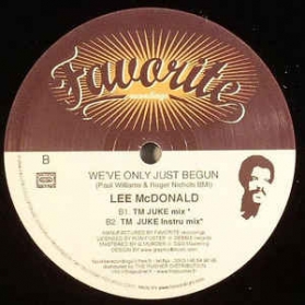 Lee McDonald - We've Only Just Begun