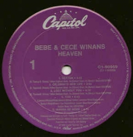 Bebe and Cece Winans ‎- Heaven