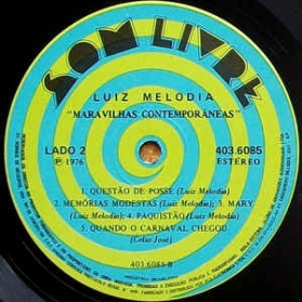 Luiz Melodia - Maravilhas Contemporâneas