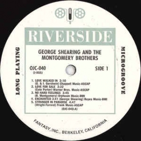 George Shearing And The Montgomery Brothers
