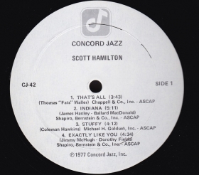 Scott Hamilton - Scott Hamilton Is A Good Wind Who Is Blowing Us No I