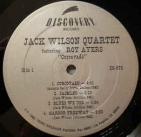 Jack Wilson Quartet Featuring Roy Ayers ‎- Corcovado