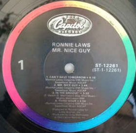 Ronnie Laws ‎- Mr. Nice Guy