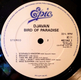 Djavan - Bird Of Paradise