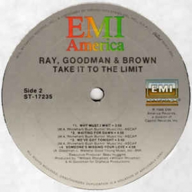 Ray, Goodman and Brown - Take It To The Limit