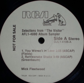 Mick Fleetwood - Selections From 'The Visitor' AFL1-4080 Album Sampler