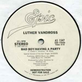 Luther Vandross - Bad Boy/Festa