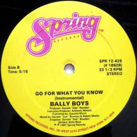 Bally Boys - Go For What You Know