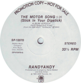 Randyandy - The Motor Song (Stick In Your Dipstick)