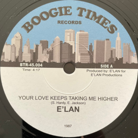 E'Lan - Your Love Keeps Taking Me Higher