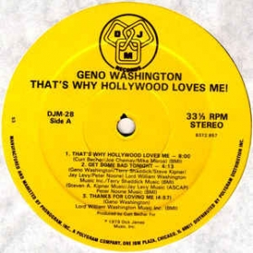 Geno Washington - That s Why Hollywood Loves Me