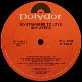 Roy Ayers ‎- No Stranger To Love