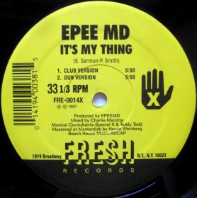 EPEE MD - It's My Thing / You're A Customer