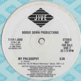 Boogie Down Productions - Ya Slippin' - My Philosophy