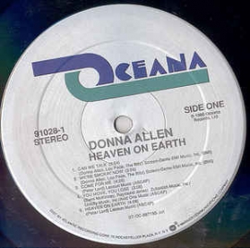 Donna Allen ‎- Heaven On Earth