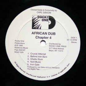 Joe Gibbs e The Professionals ‎- African Dub - All Mighty - Chapter 4
