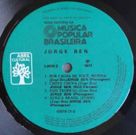 Jorge Ben - Nova História Da Música Popular Brasileira