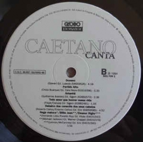 Caetano Veloso - Caetano Canta