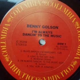 Benny Golson - I'm always dancin' to the music