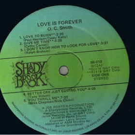 O.C. Smith - Love Is Forever