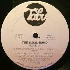 The S.O.S. Band - S.O.S. III