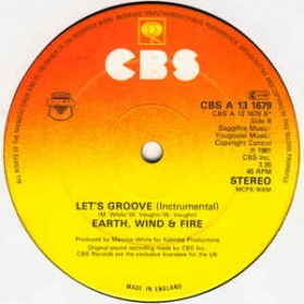 Earth, Wind and Fire ‎- Let's Groove (Long Version)-(MAXI-SINGLE)