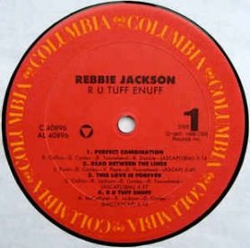 Rebbie Jackson ‎- R U Tuff Enuff
