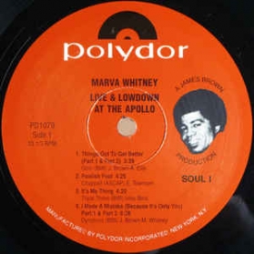 Marva Whitney ‎- Live and Lowdown At The Apollo